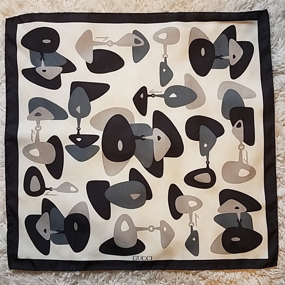 Gucci vintage silk scarf